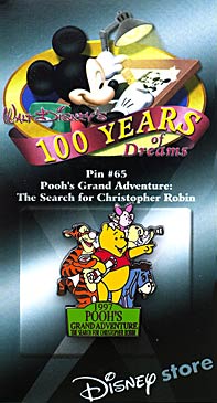 Walt Disney's 100 Years of Dreams Pin Collection