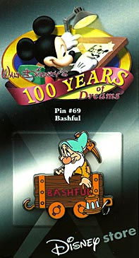 Walt Disney's 100 Years of Dreams Pin Collection